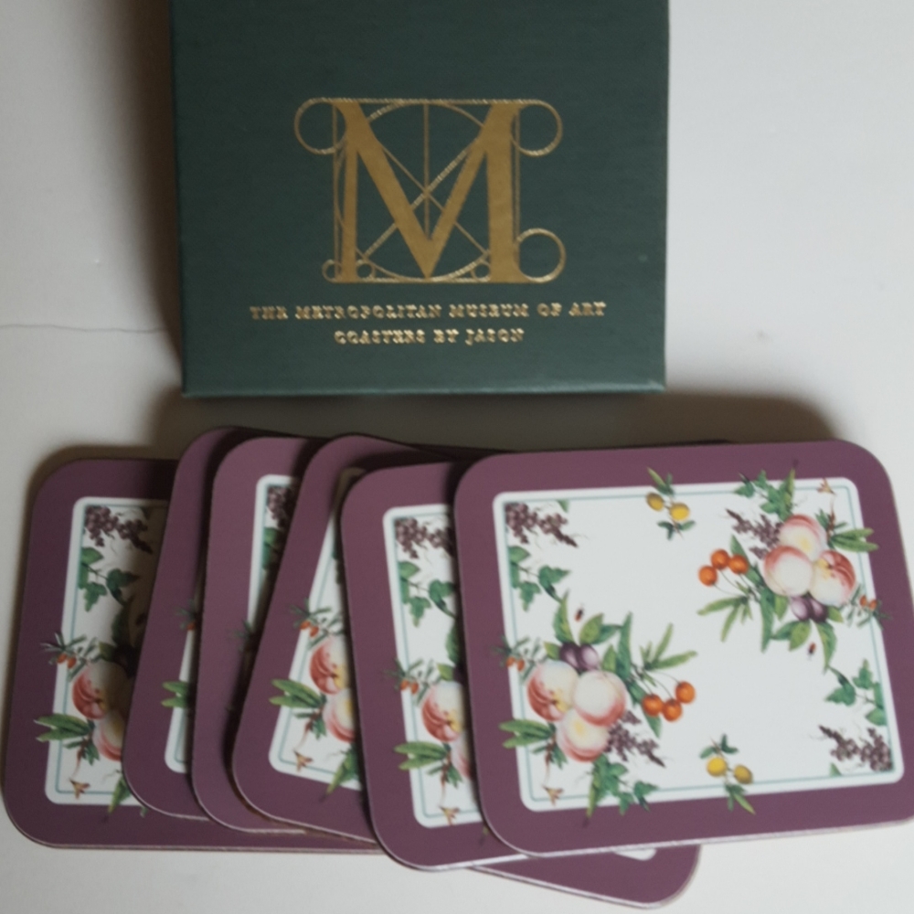 Metropolitan Museam of Art coasters by Jason